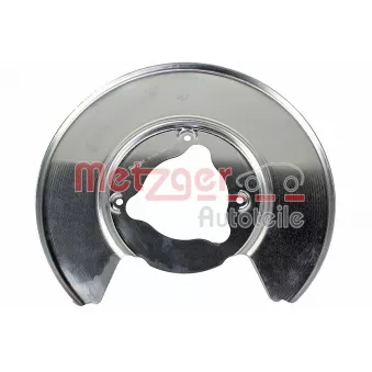 Déflecteur, disque de frein arrière droit METZGER 6115566 pour AUDI A6 EV - 283cv