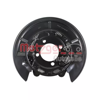 METZGER 6117100 - Plateau de frein arrière droit