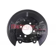 METZGER 6117100 - Plateau de frein arrière droit