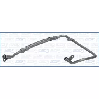 Conduite d'huile, compresseur AJUSA OP10703 pour FIAT PUNTO E 200 - 197cv