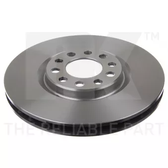 Jeu de 2 disques de frein avant NK OEM 51767382