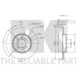 NK 201516 - Jeu de 2 disques de frein avant