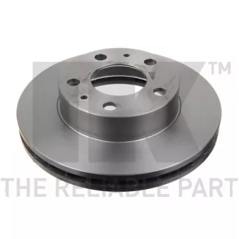 Jeu de 2 disques de frein avant NK 201950