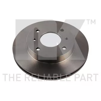 Jeu de 2 disques de frein avant NK 202215