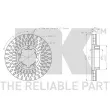 NK 202286 - Jeu de 2 disques de frein avant