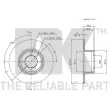 NK 202305 - Jeu de 2 disques de frein avant
