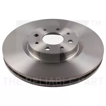 Jeu de 2 disques de frein avant NK OEM 6001073184