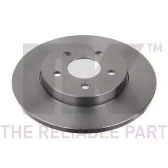 Jeu de 2 disques de frein arrière NK OEM 4098428