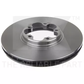 Jeu de 2 disques de frein avant NK OEM 1C1J1125A2D