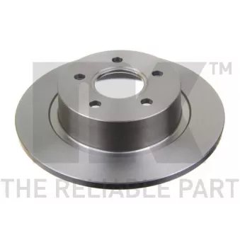 Jeu de 2 disques de frein arrière NK OEM 4457989