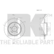NK 202584 - Jeu de 2 disques de frein arrière
