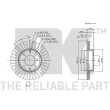 NK 202612 - Jeu de 2 disques de frein avant