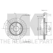 NK 203008 - Jeu de 2 disques de frein avant