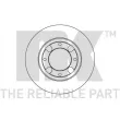 Jeu de 2 disques de frein avant NK [203013]