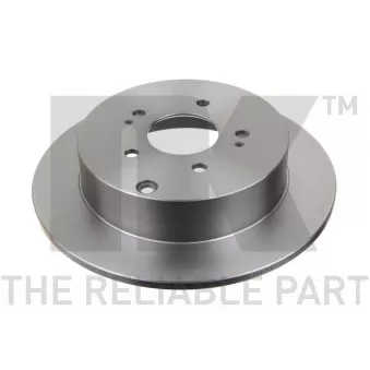 Jeu de 2 disques de frein arrière NK 203047