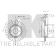 NK 203223 - Jeu de 2 disques de frein avant