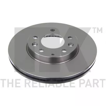 Jeu de 2 disques de frein avant NK OEM G25Y3325XA