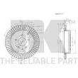 NK 203276 - Jeu de 2 disques de frein arrière