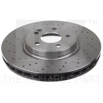 Jeu de 2 disques de frein avant NK OEM 2464212712