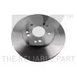 Jeu de 2 disques de frein avant NK [203338]