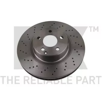 Jeu de 2 disques de frein avant NK OEM A2204210812