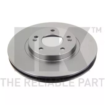 Jeu de 2 disques de frein avant NK OEM 5171226100