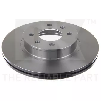 Jeu de 2 disques de frein avant NK OEM 517121C050