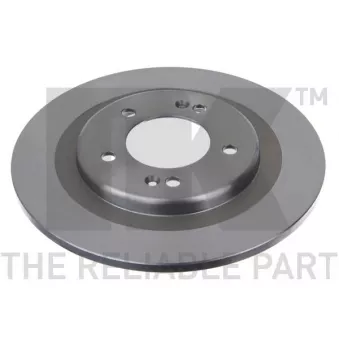 Jeu de 2 disques de frein arrière NK OEM 584113Z100
