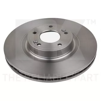 Jeu de 2 disques de frein avant NK 203451