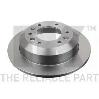 Jeu de 2 disques de frein arrière NK 203525