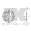 NK 203536 - Jeu de 2 disques de frein avant