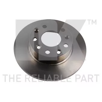 Jeu de 2 disques de frein arrière NK OEM 7700751165