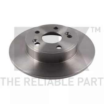 Jeu de 2 disques de frein arrière NK OEM 7700800004