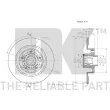 NK 203989 - Jeu de 2 disques de frein arrière