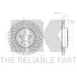 NK 2045152 - Jeu de 2 disques de frein arrière
