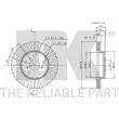 NK 204516 - Jeu de 2 disques de frein arrière
