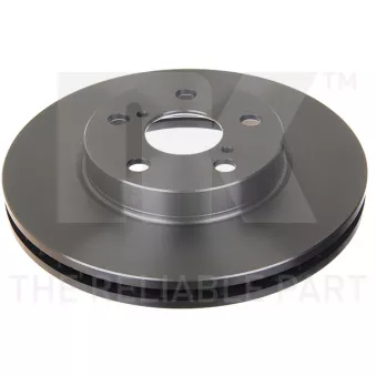 Jeu de 2 disques de frein avant NK OEM 4351205030