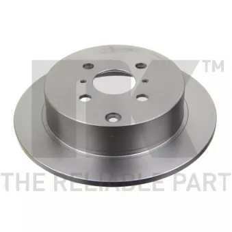 Jeu de 2 disques de frein arrière NK OEM 4243112250