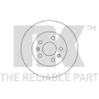 NK 204708 - Jeu de 2 disques de frein avant