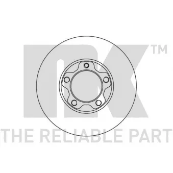 Jeu de 2 disques de frein avant NK OEM 281615283