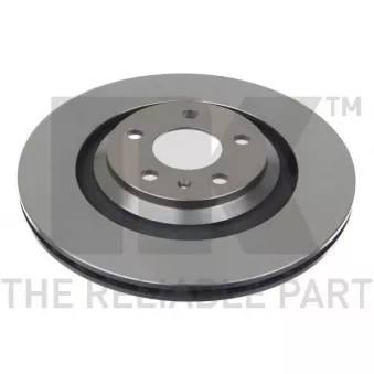 Jeu de 2 disques de frein arrière NK OEM 4F0615601B