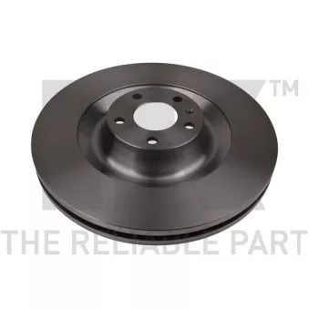 Jeu de 2 disques de frein avant NK OEM 4F0615301J