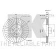 NK 204753 - Jeu de 2 disques de frein avant