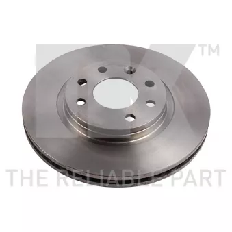 Jeu de 2 disques de frein avant NK OEM 34557199