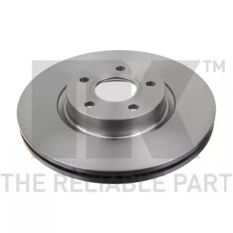 Jeu de 2 disques de frein avant NK OEM 1500152