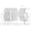 NK 204859 - Jeu de 2 disques de frein arrière