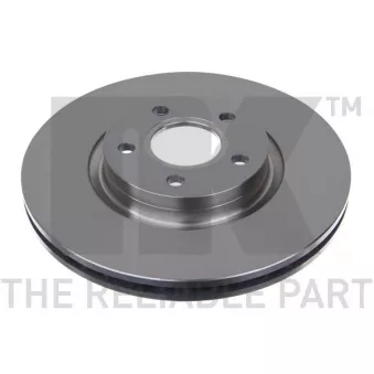 Jeu de 2 disques de frein avant NK OEM 1500152
