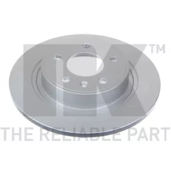 Jeu de 2 disques de frein arrière NK OEM 23118061