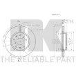 NK 205218 - Jeu de 2 disques de frein avant