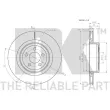 NK 209326 - Jeu de 2 disques de frein arrière
